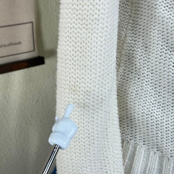 Vintage 90s Y2k Toggle Button Hooded Cardigan Sweater Gloomy Coquette Himekaji M - Picture 7 of 7